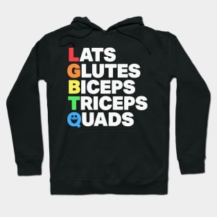 Lats Glutes Biceps Triceps Quads Lgbtq Hoodie